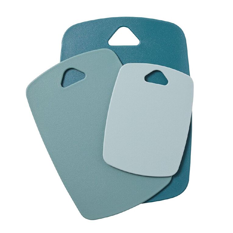 Living & Co Everyday Chopping Boards Green 3 Piece, , hi-res