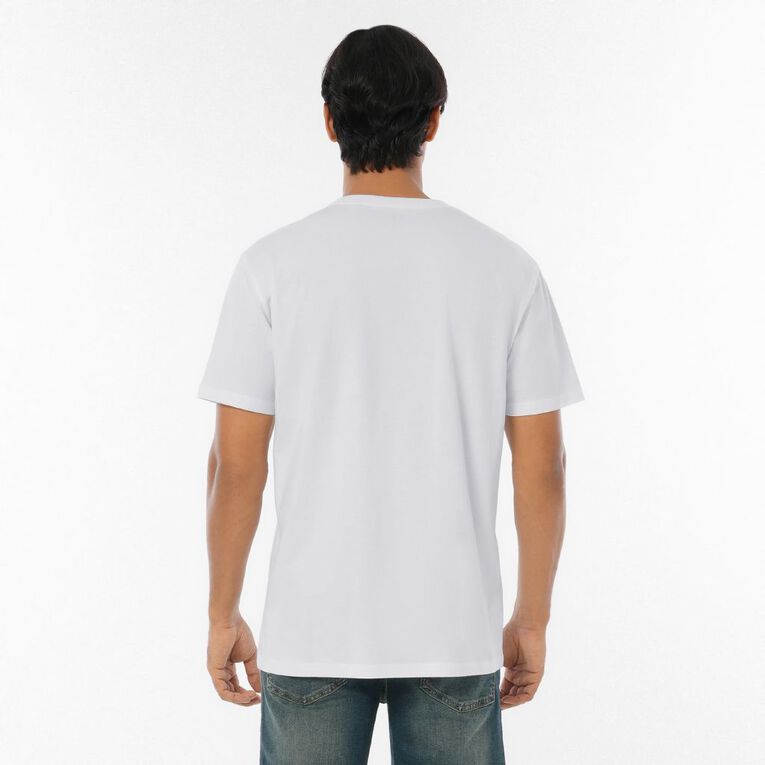 H&H Men's Regular Fit Pocket Tee, White, hi-res