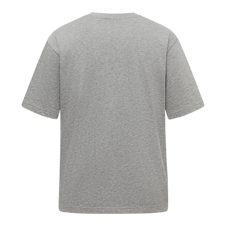 Garage Men's Heavyweight Boxy Tee, Grey Marle, hi-res
