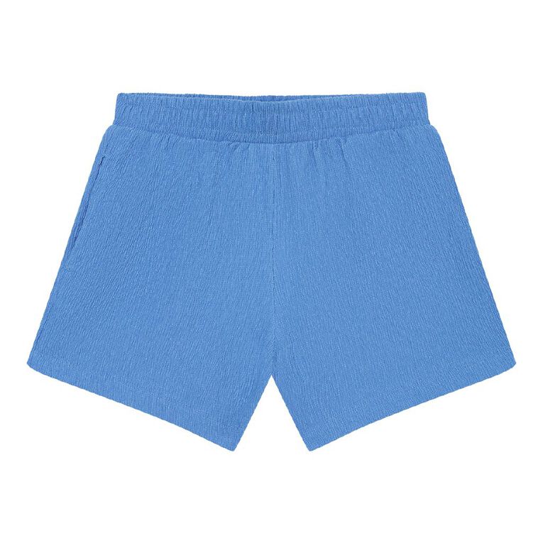 Young Original Crinkle Shorts, Blue Mid, hi-res