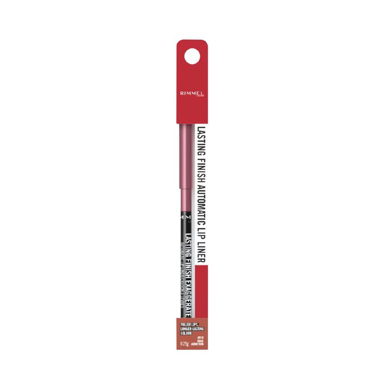 Rimmel C Lasting Finish Automatic Lip Liner #018 Rose Addiction, , hi-res