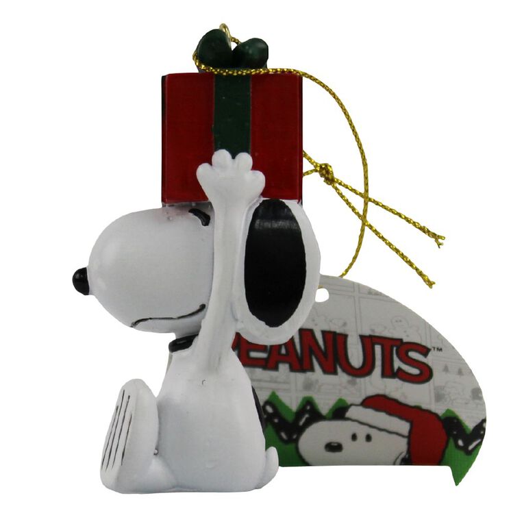 Peanuts Present 3D Christmas Tree Decoration, , hi-res
