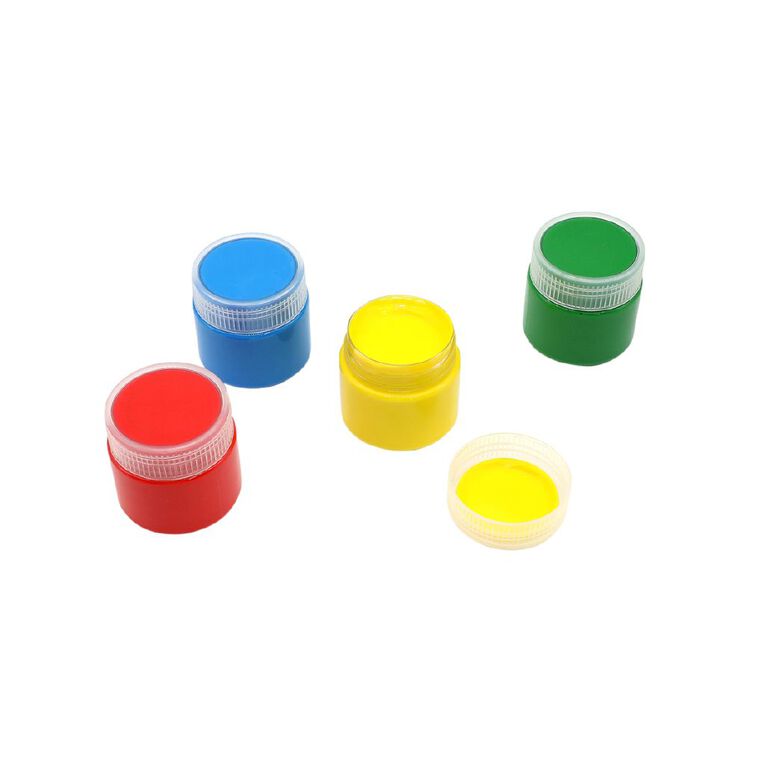 Uniti Kids Finger Paint Set 100ml 4 Pack, , hi-res