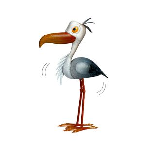 Kiwi Garden Metal Pelican
