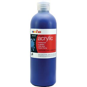 FAS Paint Student Acrylic Warm Blue 500ml