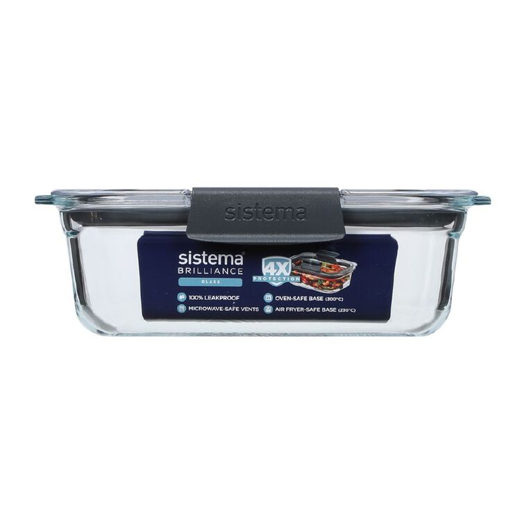 Sistema Brilliance Glass Small Rectangle 757ml, , hi-res