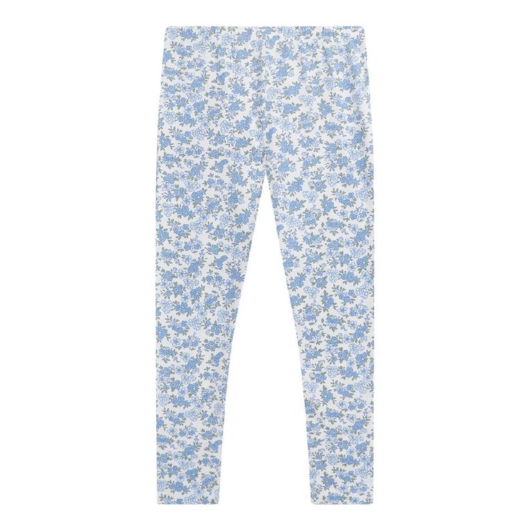 Young Original All Over Print Leggings, White, hi-res