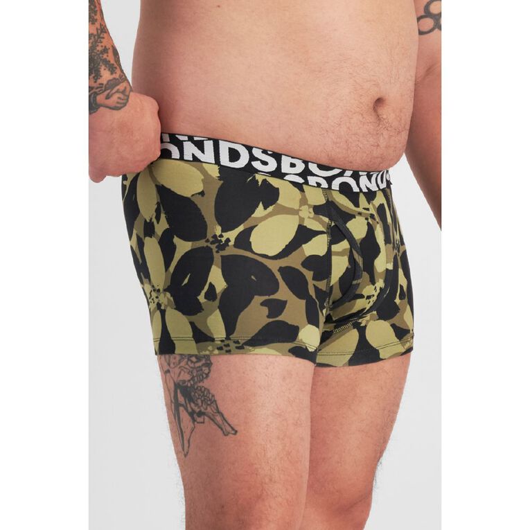 B FOR BONDS Men's Trunks 2 Pack, Khaki, hi-res