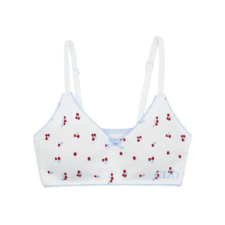 Clio Teen Strawberry Seamfree Scoop Bralette, Blue Light, hi-res