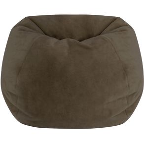 Living & Co Faux Fur Bean Bag Brown