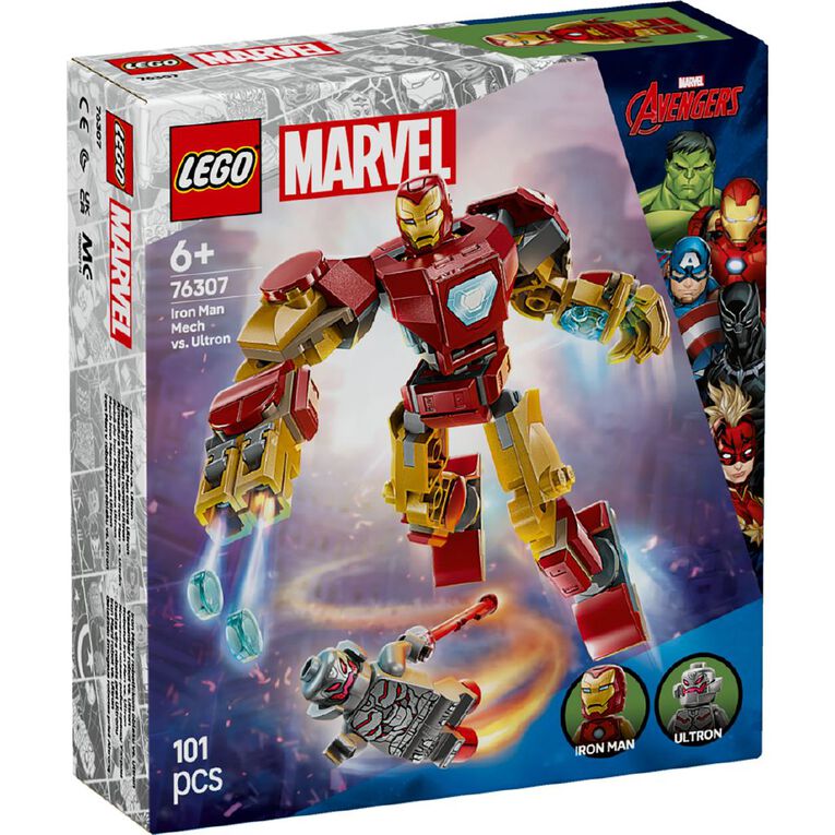 LEGO Marvel Super Heroes Iron Man Mech vs Ultron 76307, , hi-res