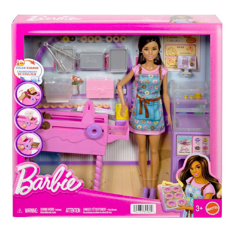 Barbie Donut Shop Playset, , hi-res