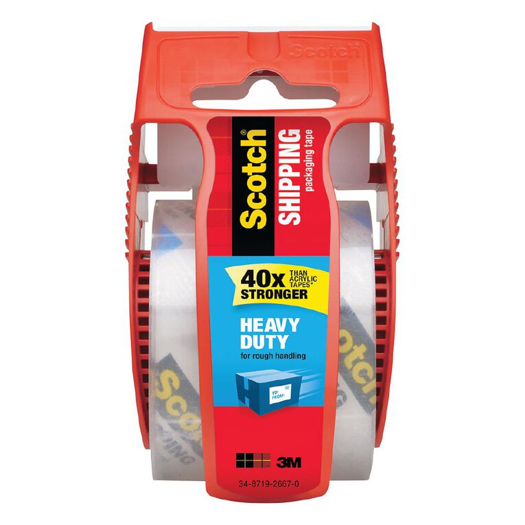 Scotch Heavy Duty with Packaging Tape Dispenser 50.8mm x 20.3m, , hi-res