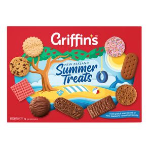 NZ Summer Treats Assortment of Biscuits 1kg