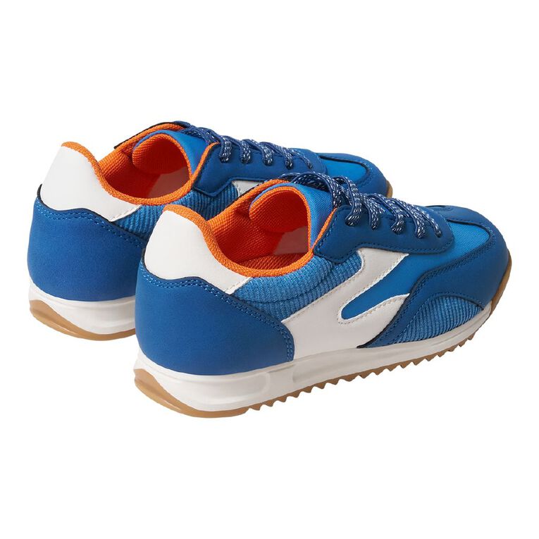 Young Original Senior Kids' Easy Sneakers, Blue, hi-res