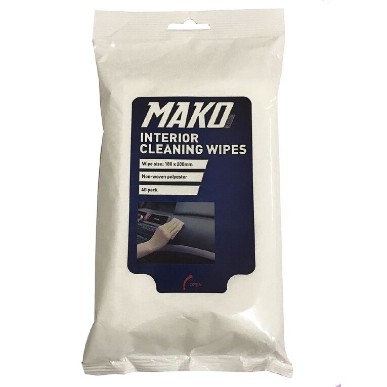 Mako Non Woven Cleaning Wipes 40 Pack, , hi-res
