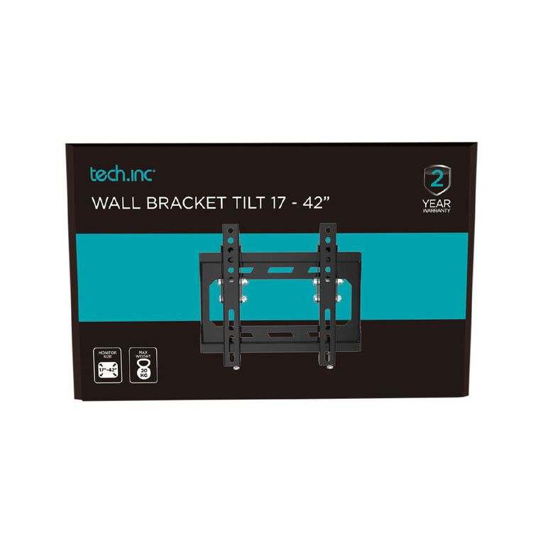 Tech.Inc Tilt TV Wall Mount 17 to 42in VESA 200mm x 200mm, , hi-res