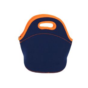 Living & Co Soft Touch Lunch Bag Demin Look Denim