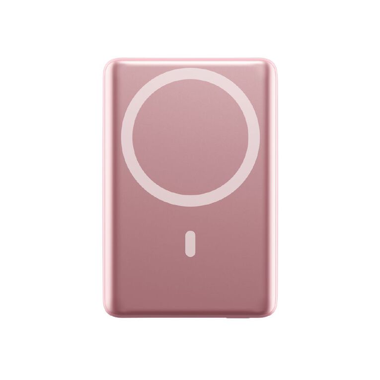 Tech.Inc 3in1 Charge Pack with Cable Charger Wireless Power Bank Pink, , hi-res