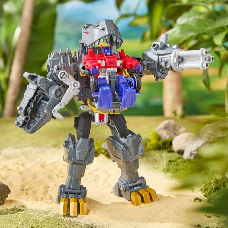 Transformers Cyberworld Chomp & Battle Grimlock, , hi-res