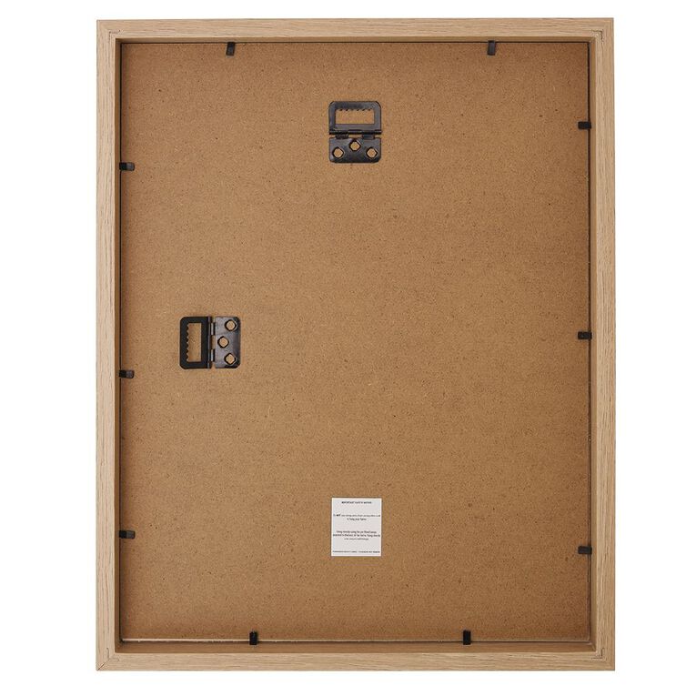 Living & Co Premium Photo Frame Natural 8in x 10in, Natural, hi-res
