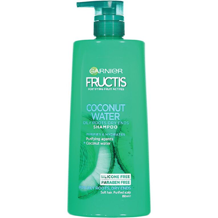 Garnier Fructis Coconut Water Shampoo 850ml The Warehouse