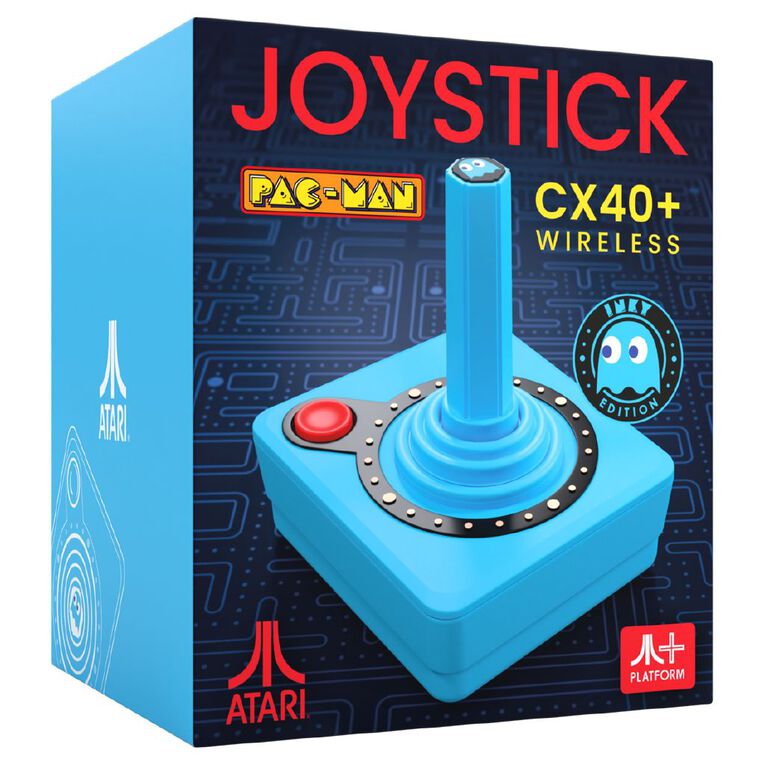 Atari CX40 Wireless Joystick - Pac Man Edition, , hi-res