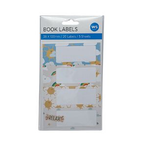 WS Book Labels Purple
