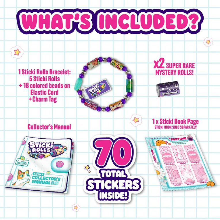Sticki Rolls Sticki Rolls Sticki Band Single Pack, , hi-res