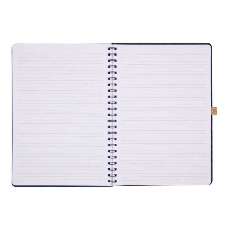 Uniti Stationery Multi Colour Wave A4 Notebook, , hi-res