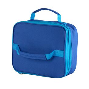 Living & Co Expandable Insulated Lunch Bag Blue