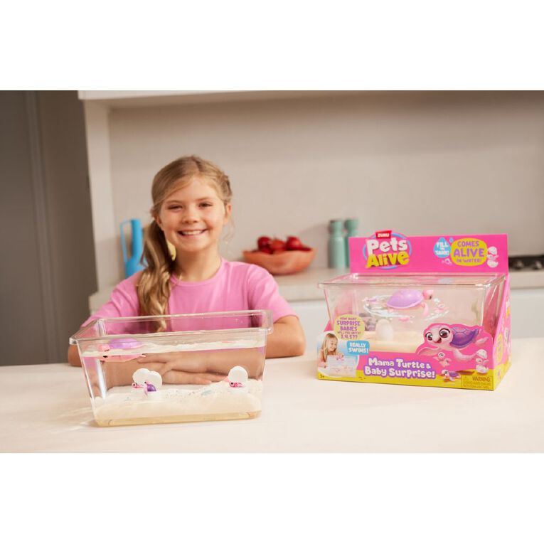 Zuru Pets Alive Mama & Baby Surprise Series 1 Turtle Surprise Playset, , hi-res