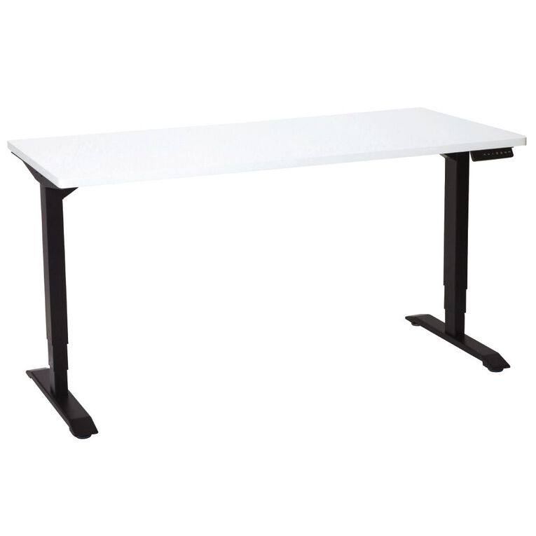 Jasper J Emerge Electric Height Adjustable Desk 1800 White, , hi-res