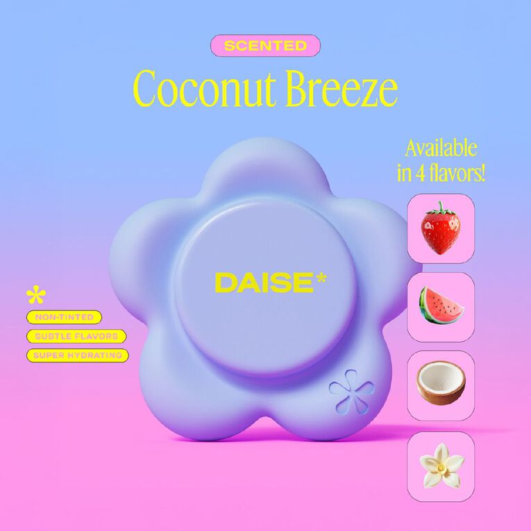 Daise Lip Service Lip Balm Phone Pod Coconut Breeze, , hi-res