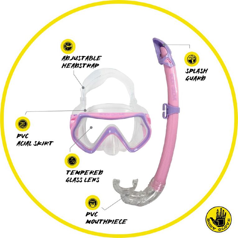 Body Glove Kids Mantra Mask & Snorkel Set, , hi-res