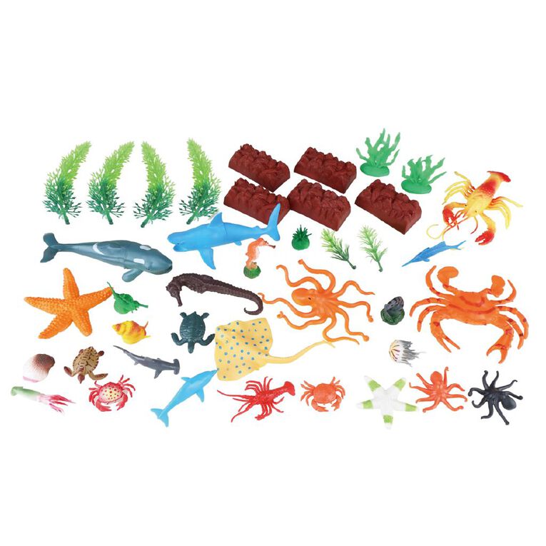 Play Studio Sea Animal Set 40 Pieces, , hi-res