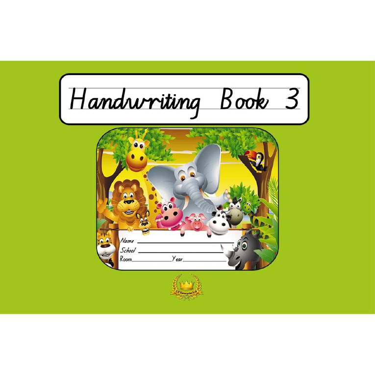 GT Handwriting Book 3 Green Mid, , hi-res