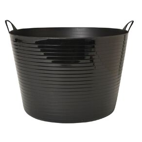 Living & Co Round Flexi Tub Black 16L