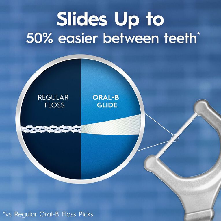 Oral-B Glide Deep Clean Floss Picks 30 Pack, , hi-res