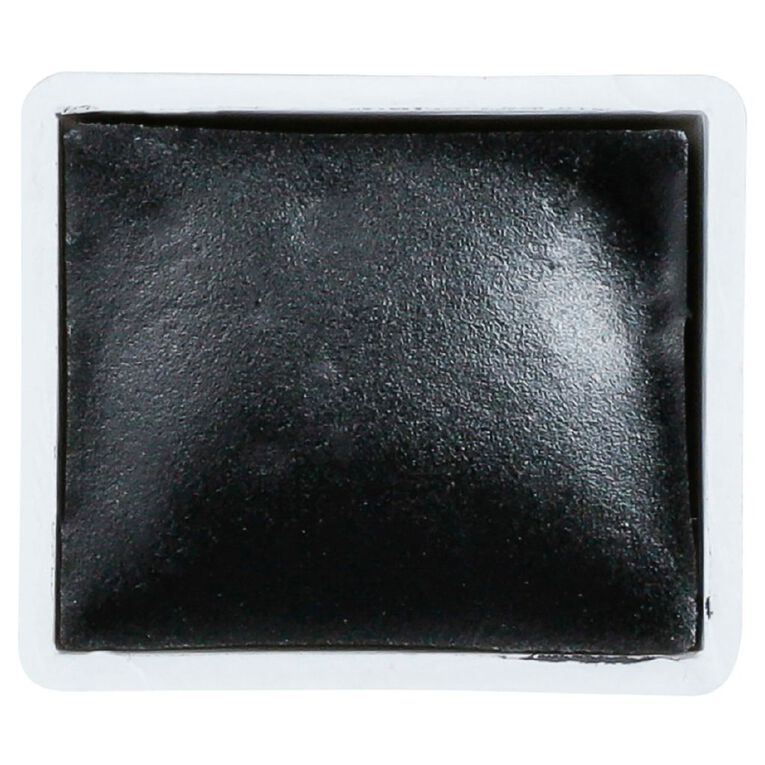 BLOCKX Watercolour Half Pan S1 171 Ivory Black Black, , hi-res