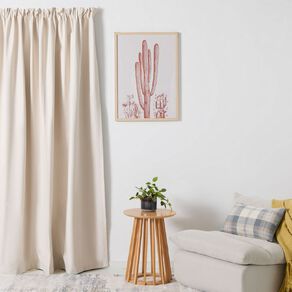 Living & Co Elm Curtains Natural 150-230cm Wide/160cm Drop