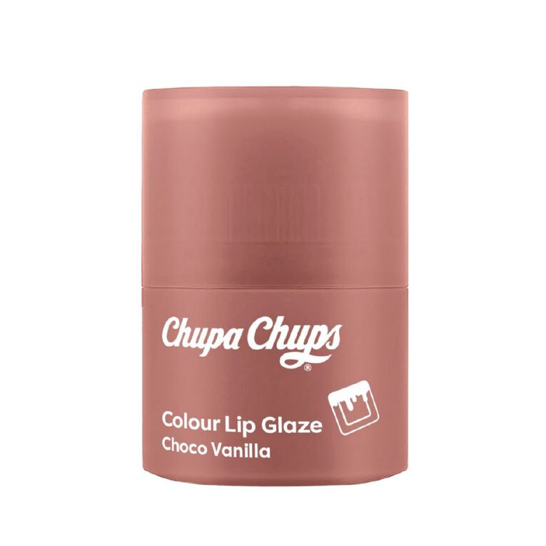 Chupa Chups Colour Lip Glaze Choco Vanilla 6g, , hi-res