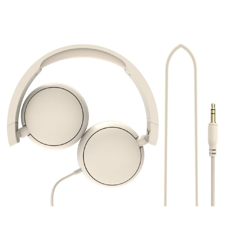 Veon 3.5mm Wired Headphones VNQ602BONE, , hi-res