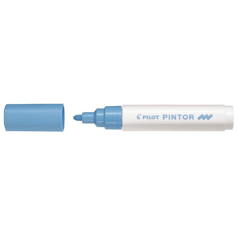 Pilot Pintor 4.5mm Tip Bullet Marker Blue Mid, , hi-res