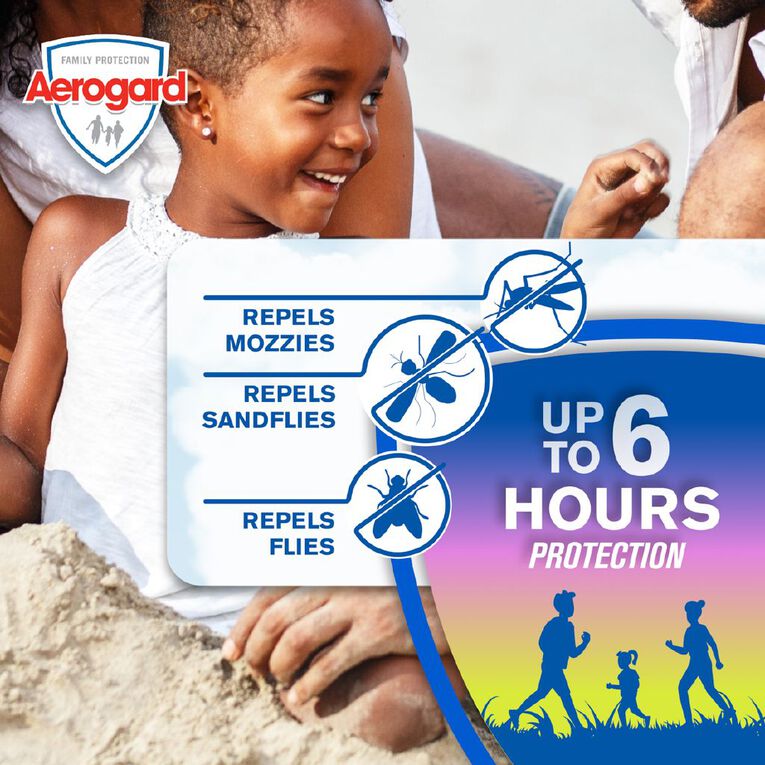 Aerogard Aeroguard Kids' Colour Fading Insect Repellant Pump Spray 135ml, , hi-res