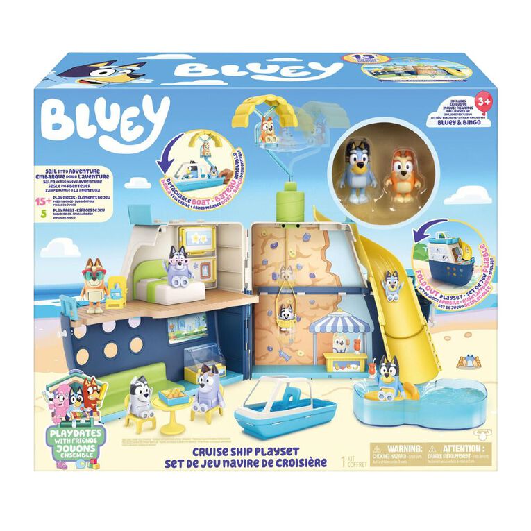 Bluey Cruise Ship Playset Series 15, , hi-res