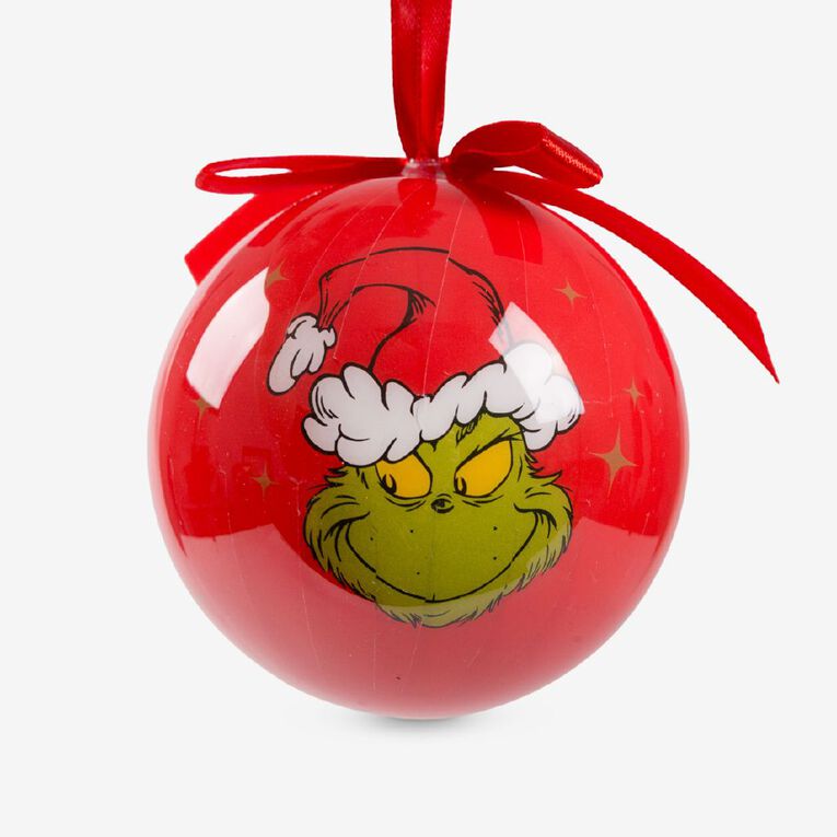 Grinch Baubles 6 Pack, , hi-res