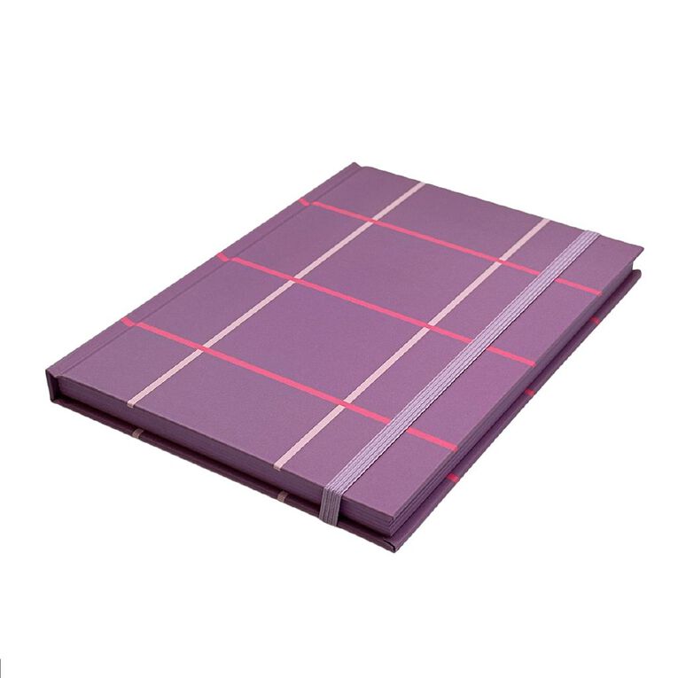 Uniti Stationery Country Calling Check A5 Casebound Notebook, , hi-res