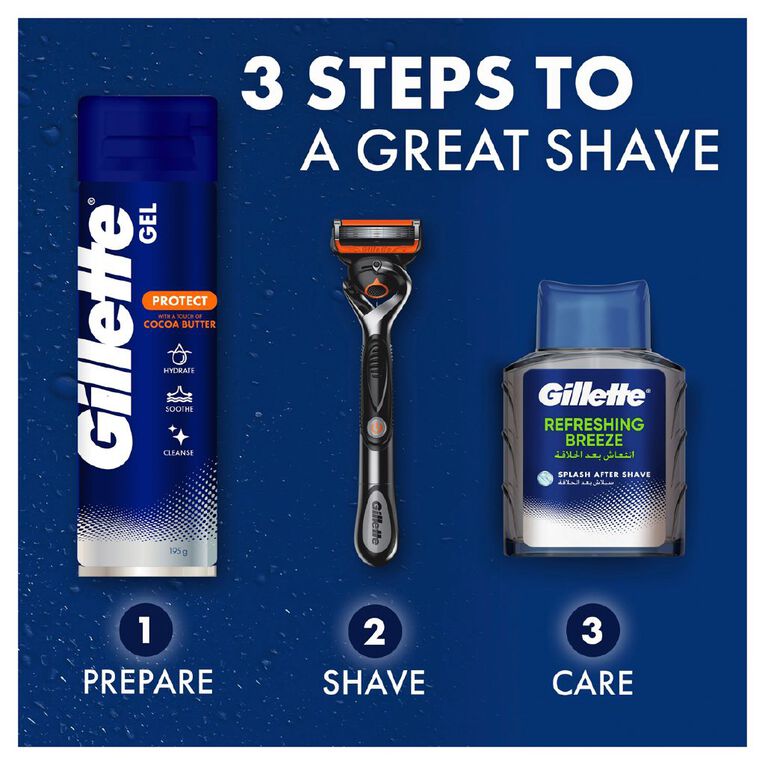 Gillette Shave Gel Refresh Breeze, , hi-res