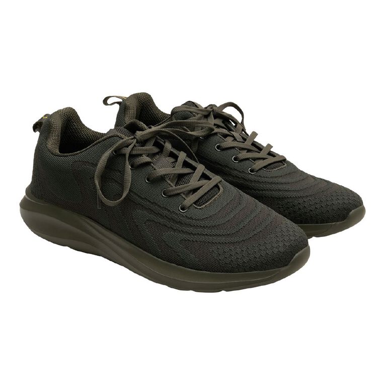 Active Intent Men's Jenson Trainers, Khaki, hi-res